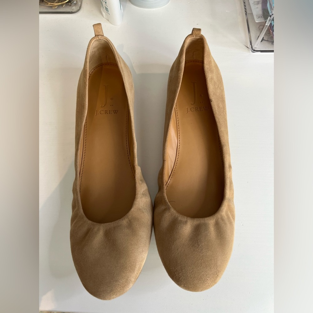 Never Worn J Crew Ballet Flats - Size 8.5